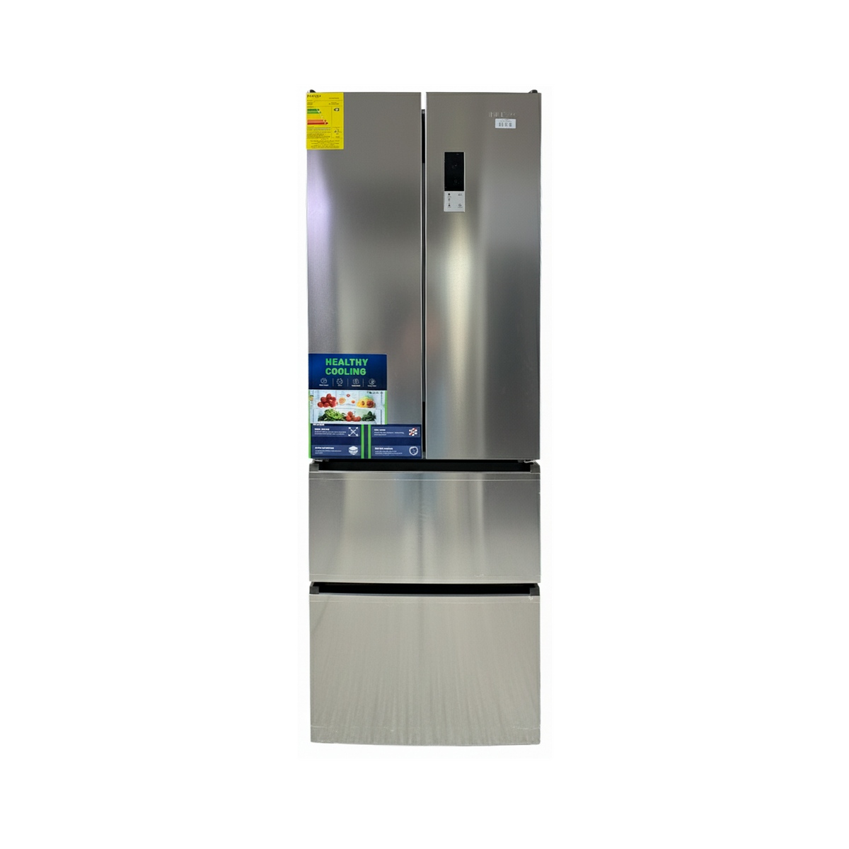 Nevera francesa 15.2 pies 395 lts s/escarcha gris Milexus ...