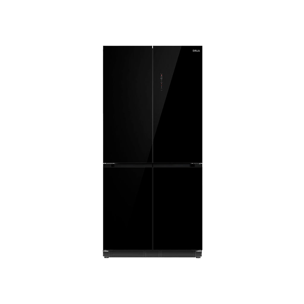 Nevera french door 18.4 Pies Espejo Negro Drija