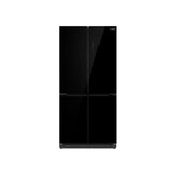 Nevera french door 18.4 Pies Espejo Negro Drija