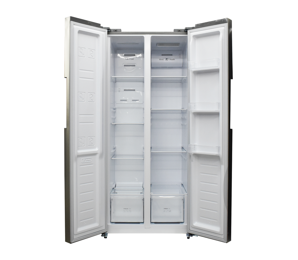 Nevera side by side 420lts sj-400sd gris Sj Electronics