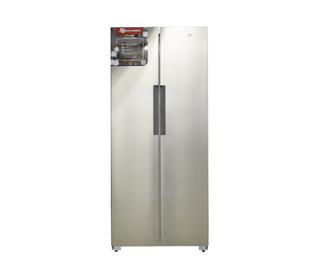 Nevera side by side 420lts sj-400sd gris Sj Electronics