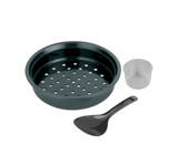 Olla arrocera de 1.8 litros negro Black + Decker