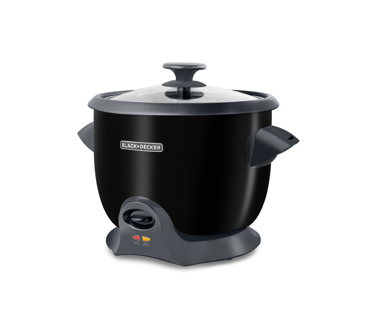 Olla arrocera de 1.8 litros negro Black + Decker