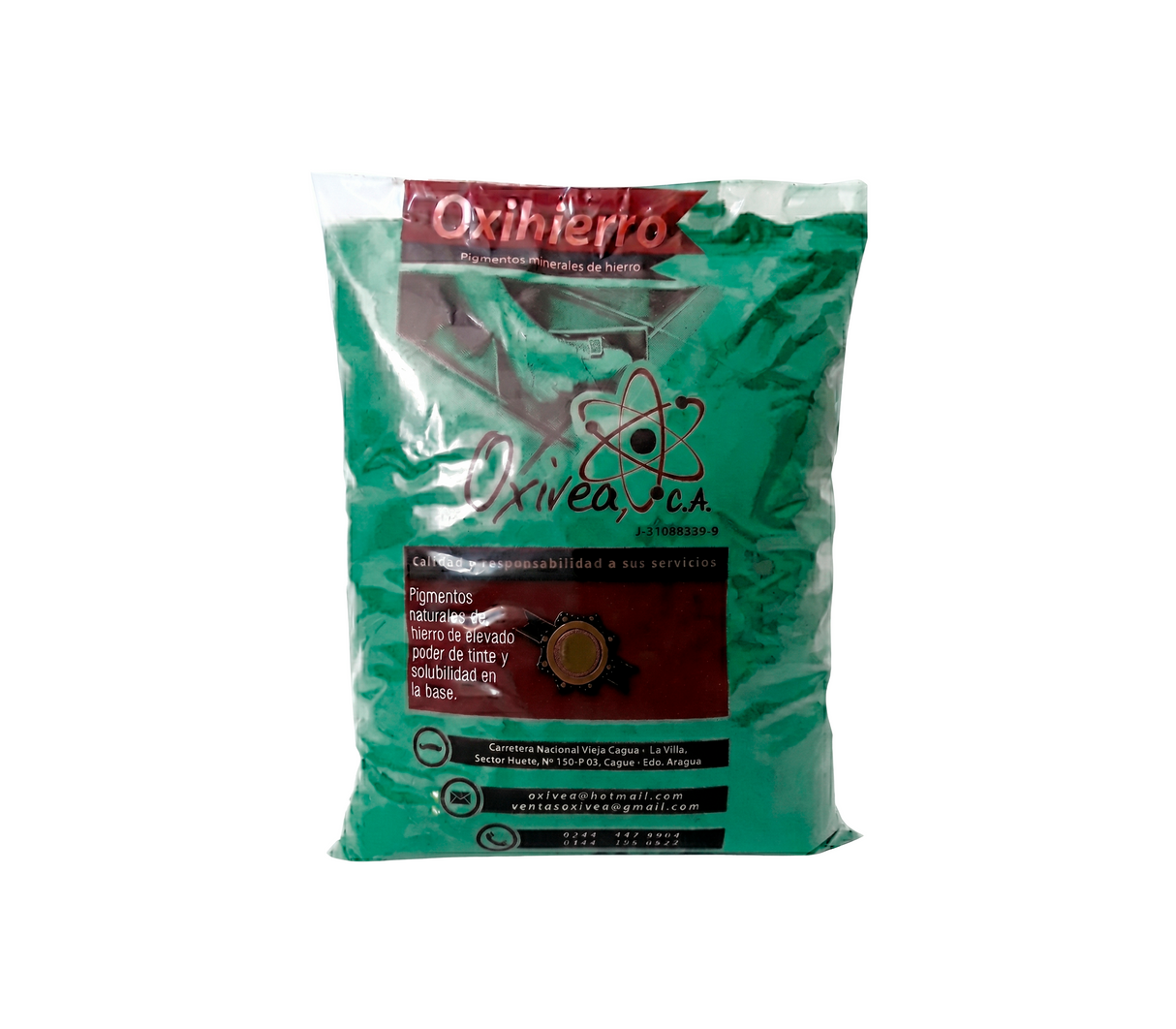 Óxido para piso verde bolsa 1 kg Oxivea
