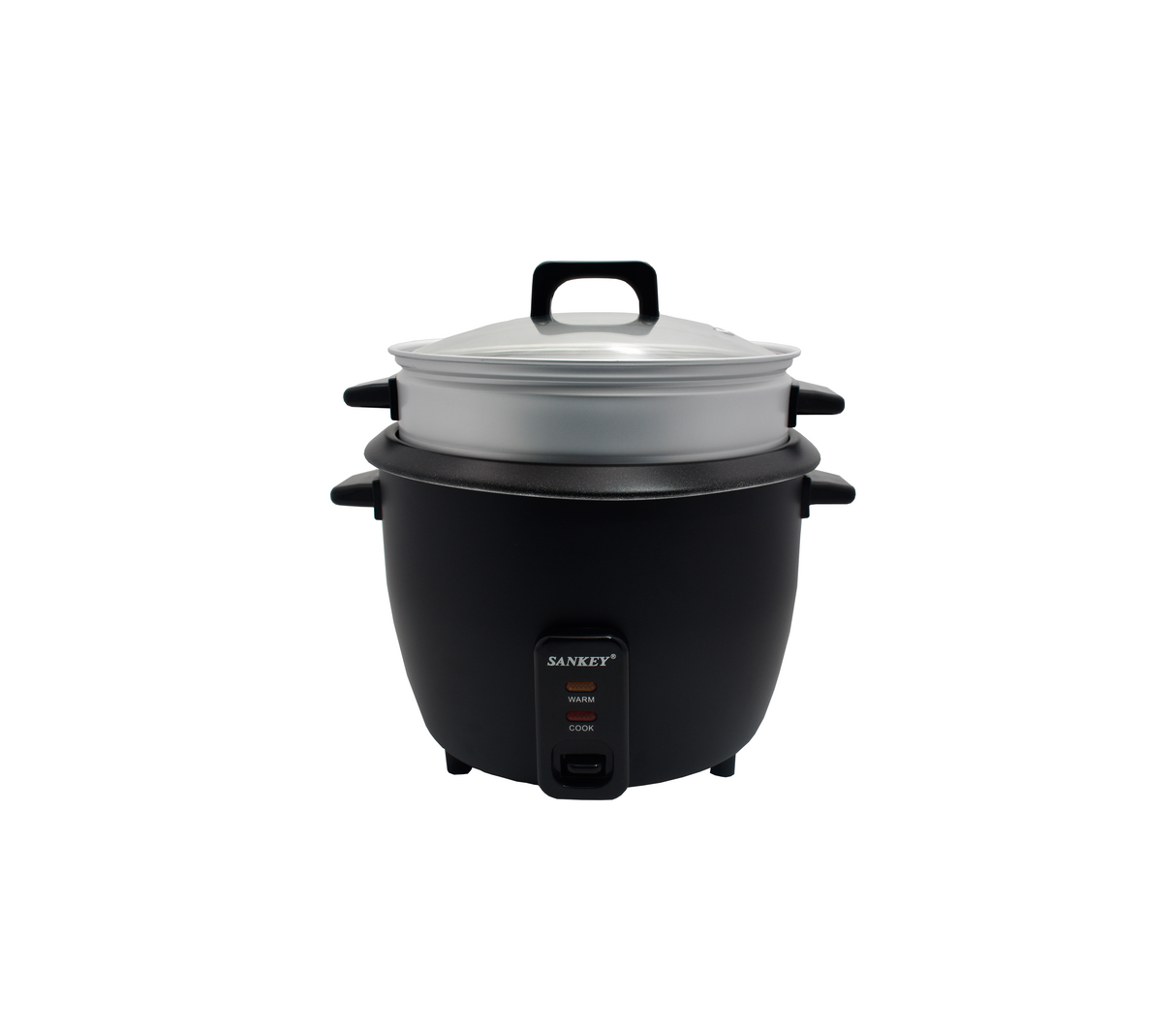 Olla arrocera 1.8 litros negra Sankey