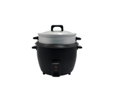 Olla arrocera 1.8 litros negra Sankey
