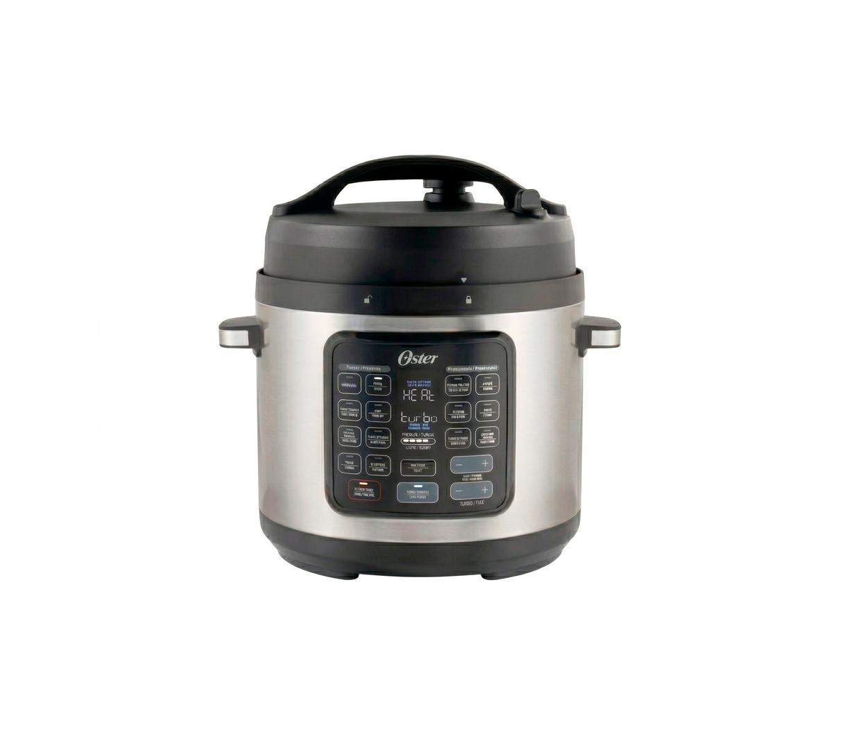 Olla multifuncional turbo 5.7 litros 15 funciones acero Oster