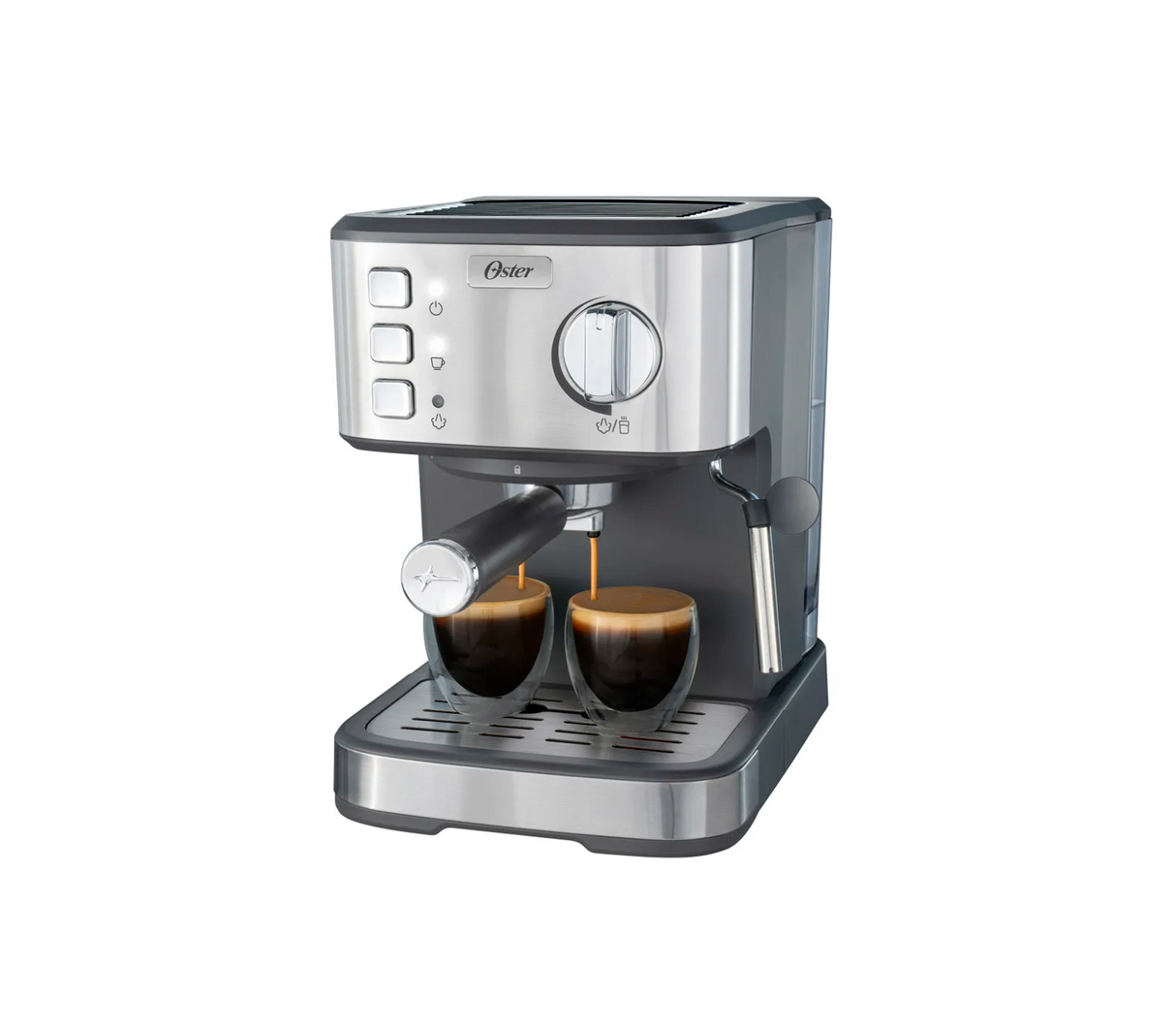 Cafetera compacto 15 bar 2 espresso x ciclo Oster