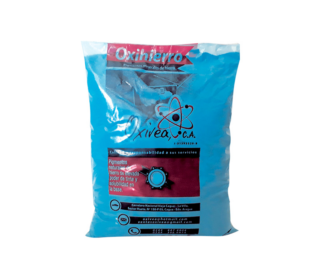 Óxido para piso Azul bolsa 1 kg Oxivea