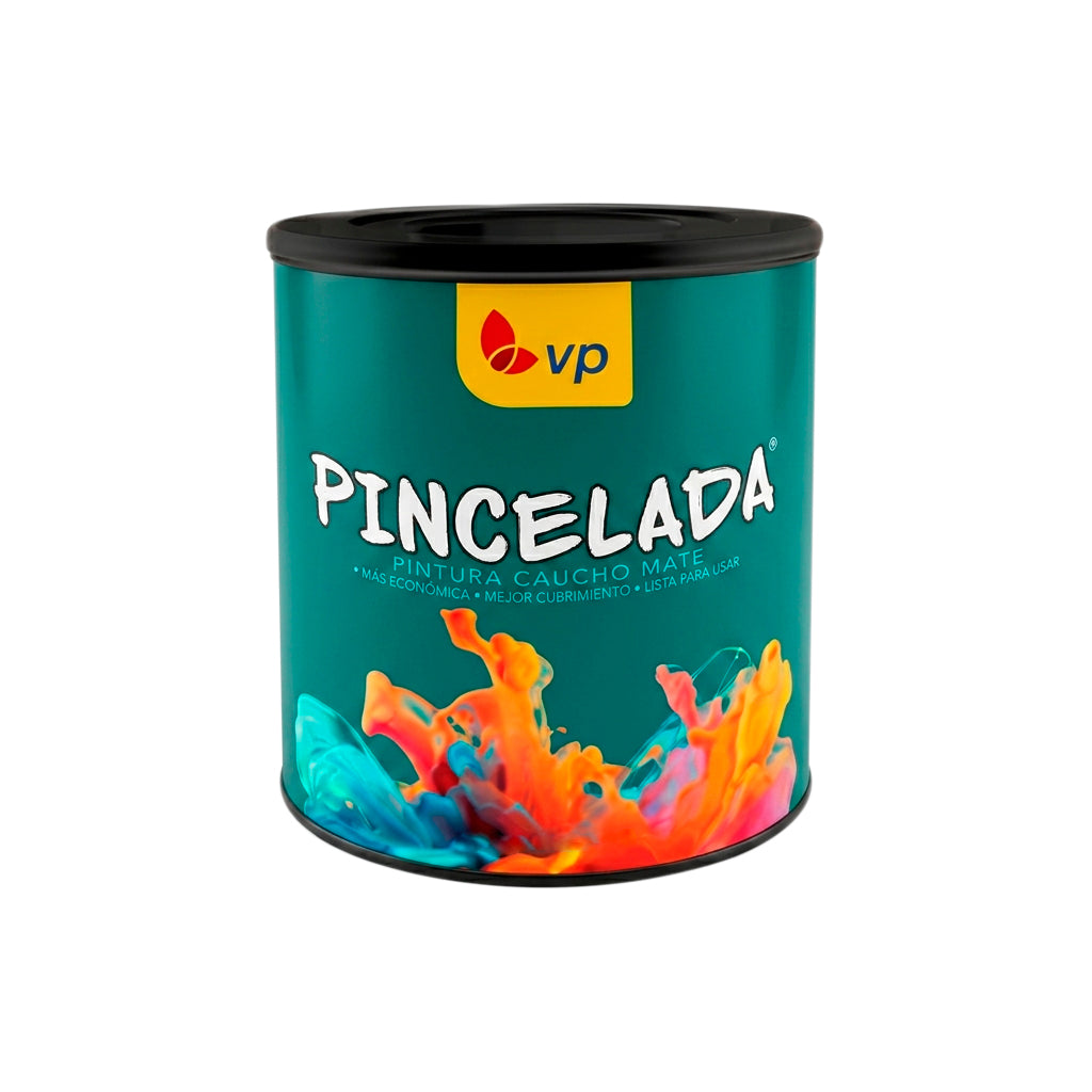 Pintura Pincelada caucho mate VP