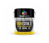 Pintura a Base de Solvente Maxi Esmalte 2 en 1 Satinado Int/Ext Maxigama