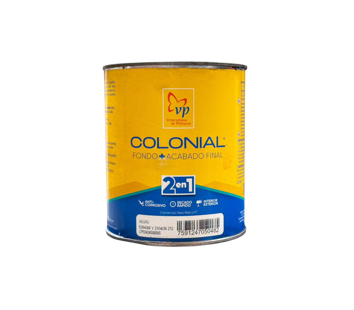 Pintura fondo anticorrosivo Interior/Exterior clase C VP