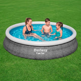 Piscina inflable redonda Fast Set 4.57m x 84cm con bomba de filtrado Bestway