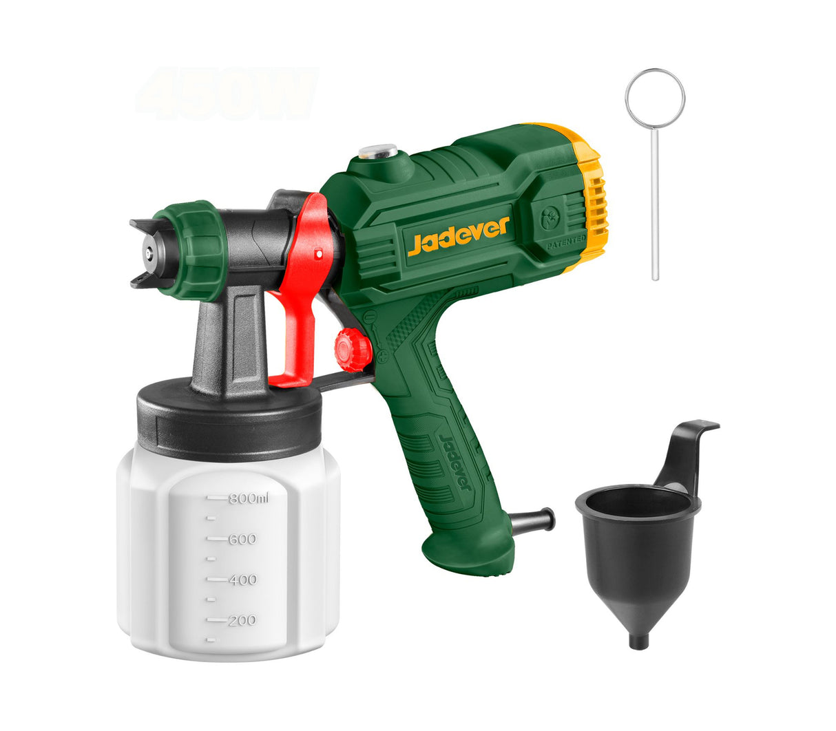 Pistola de pintar 450W Jadever