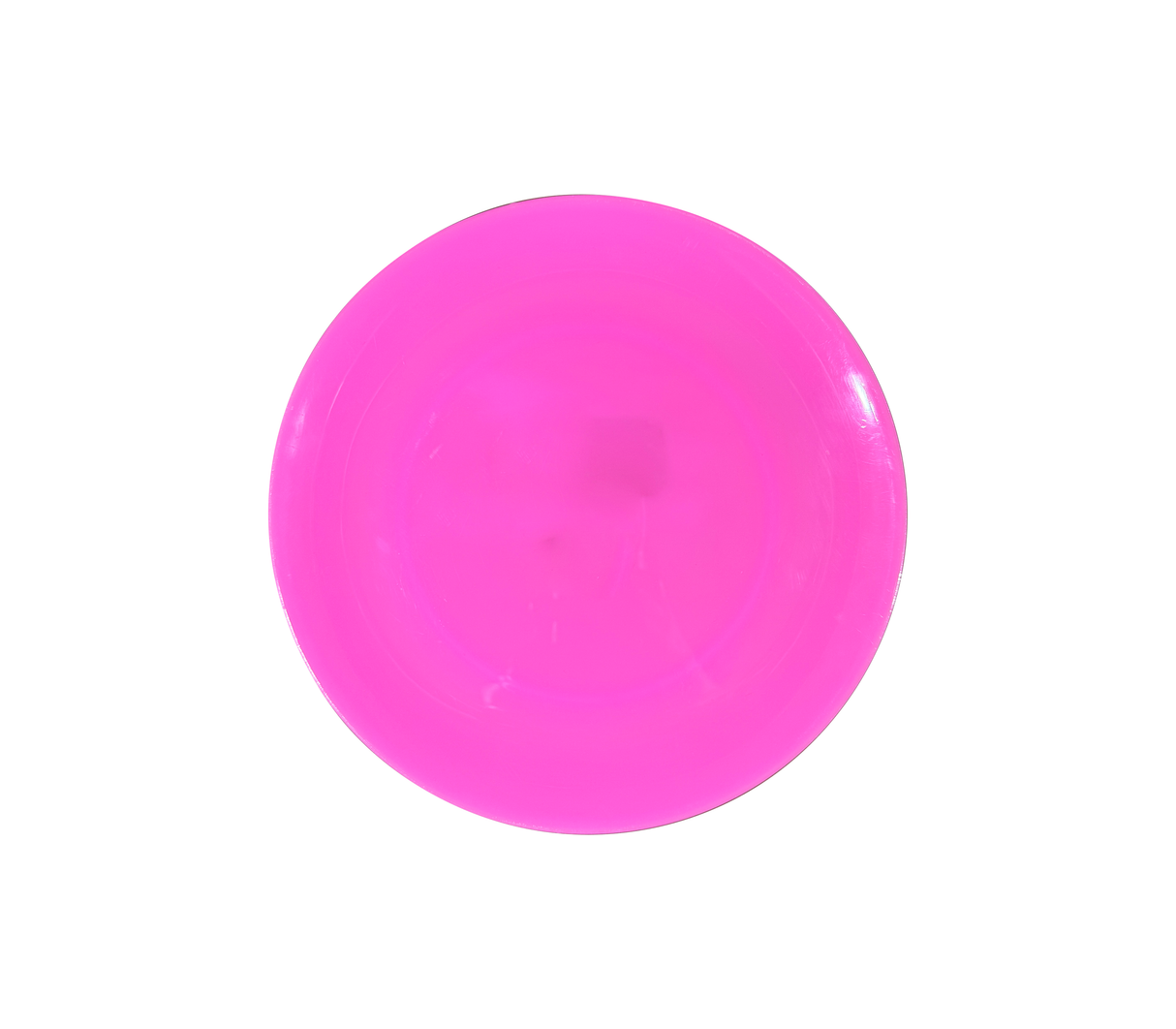 Plato redondo grande rosado Moserplas