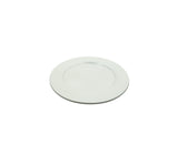Plato llano redondo porcelana 8" Mo Import
