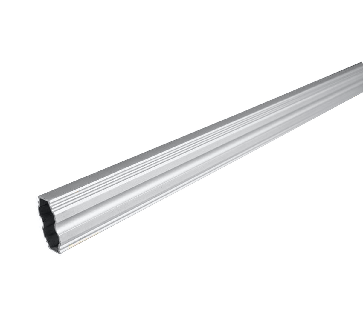Tubo prisma aluminio mate 14x30mm x 1.5m Tauro