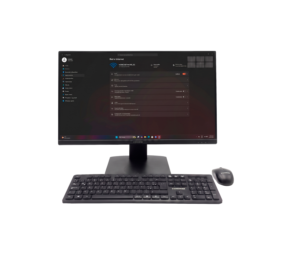 Computadora  de mesa AIO 24" N100 8GB RAM 256   Compaq