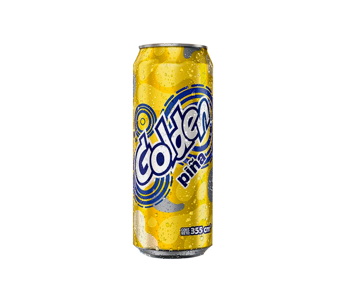 Refresco Golden piña 355 ml lata sleek