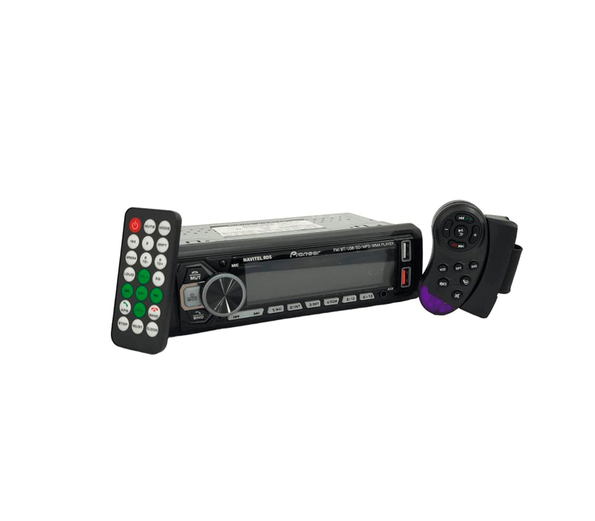 Reproductor para carro Bluetooth/USB/MP3/FM Pioneer
