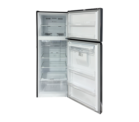 Nevera Top Mount 17.5 pies sin escarcha con dispensador gris Royal