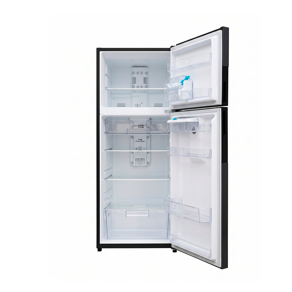 Nevera Top Mount 14.2 pies con dispensador sin escarcha gris RMP410GVG Mabe