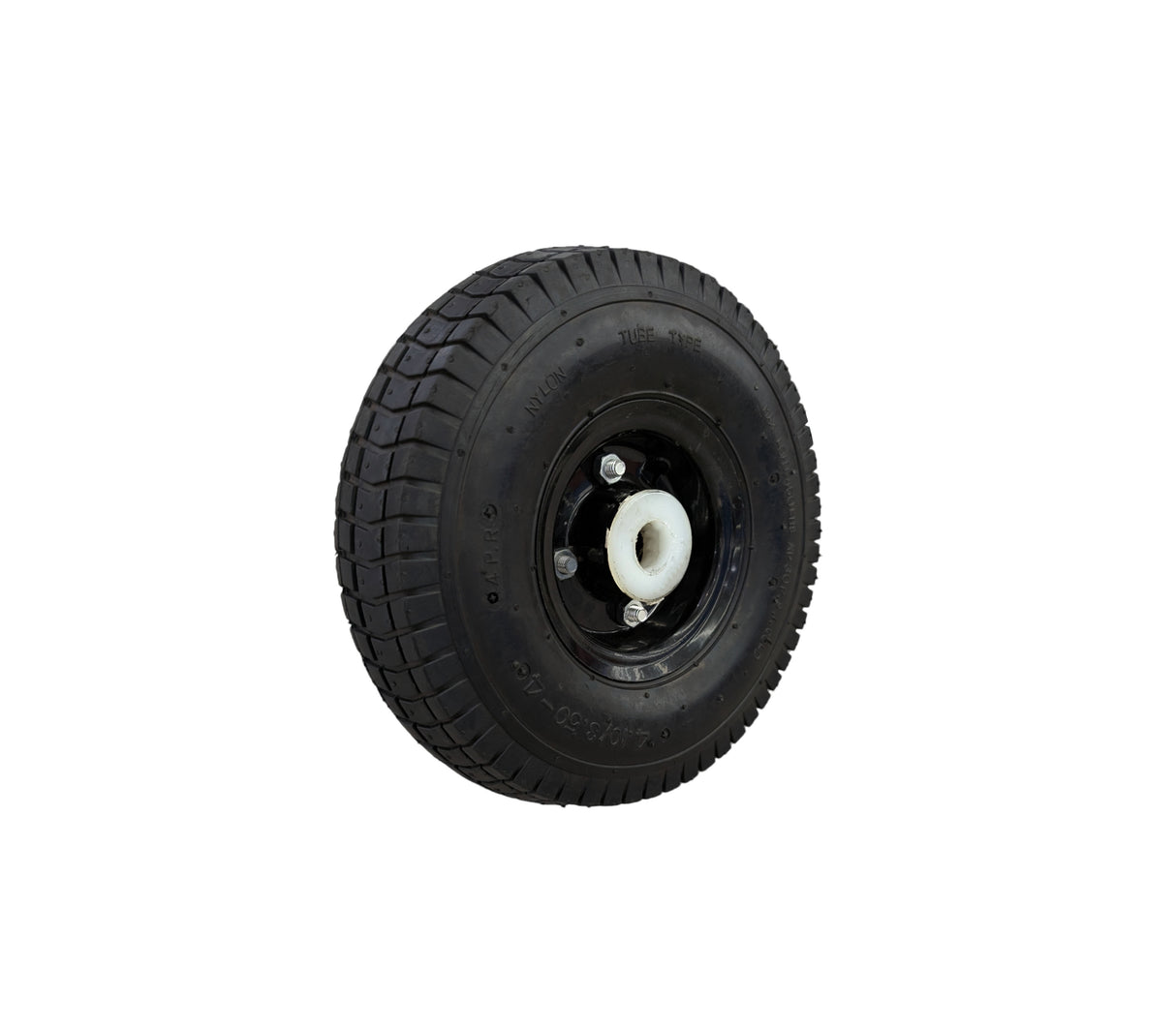 Rueda neumática de 10" 300kg 4PR Nylon Rutel
