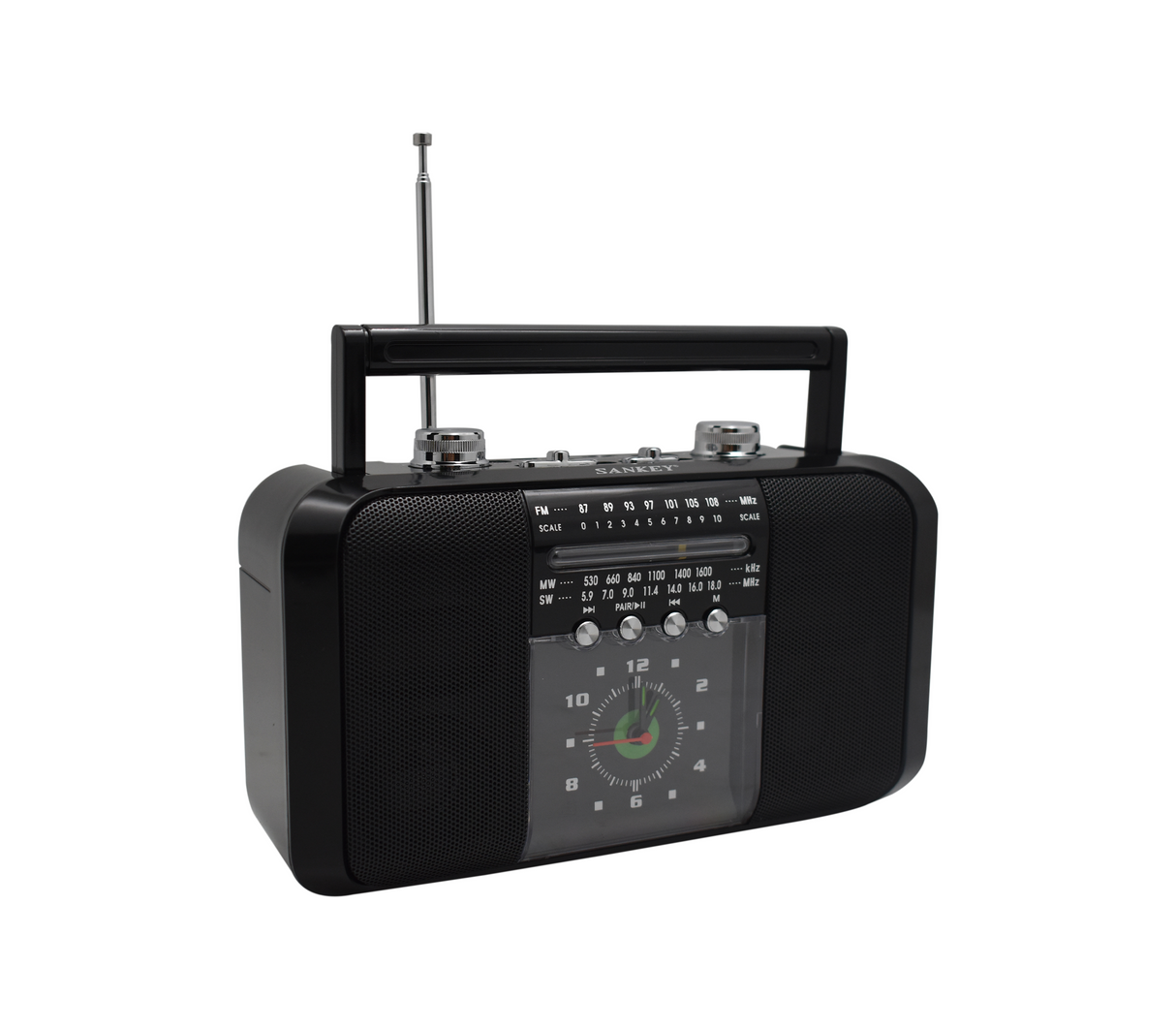 ⇒ Comprar Radio portatil digital am/fm 9,8x6x1,8cm negro elbe ▷ Más de 200  tiendas ✔️