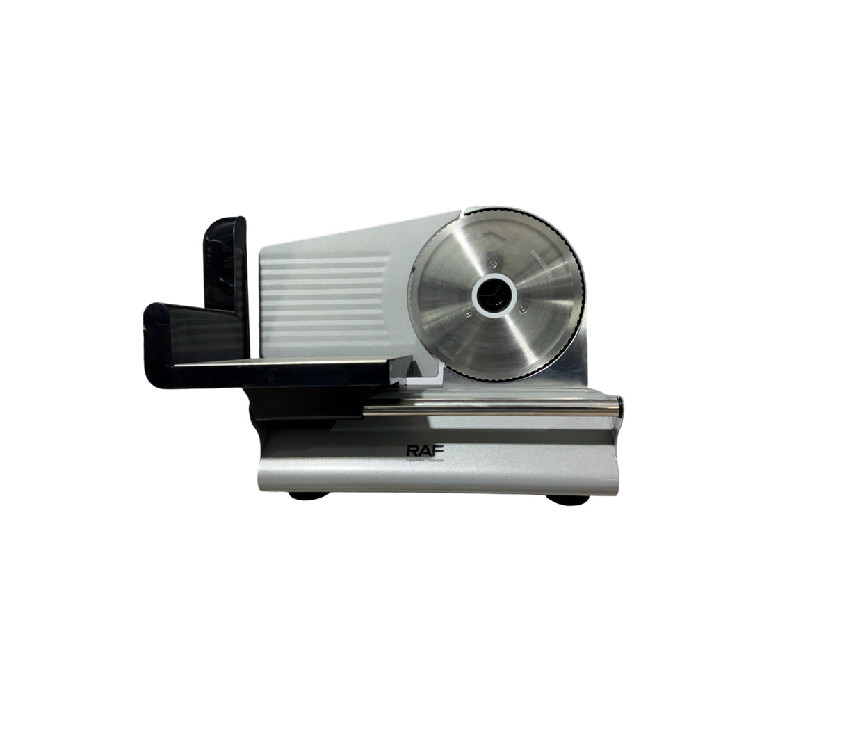 Rebanadora eléctrica 130W acero RAF