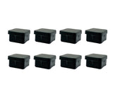 Regatones 1" cuadrados internos (8Unid) HJ