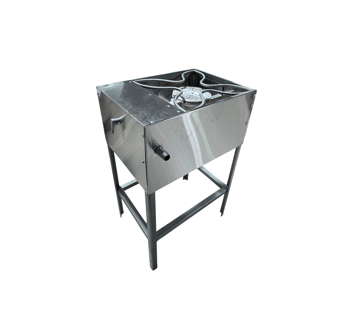 Reverbero a gas 1 hornilla con tapa brisa Baldirio