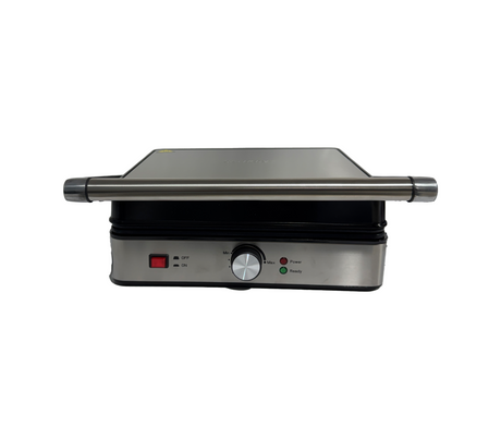 Sandwichera parrillera panini 1500W plateado Sankey