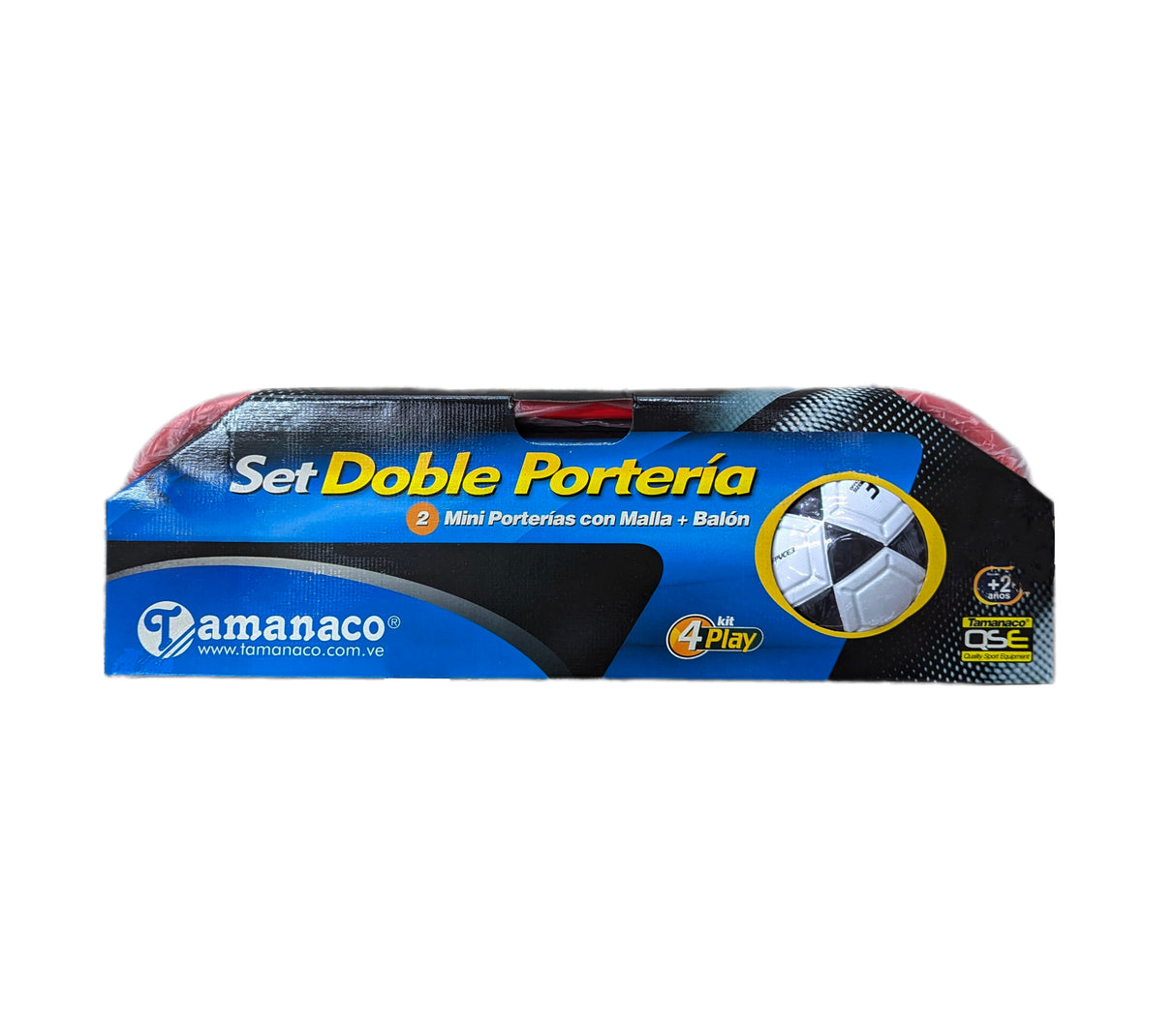 Set de fútbol con doble mini potería MPFC Tamanaco