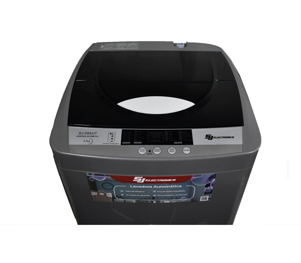 Lavadora automática SJ Electronics 12Kg