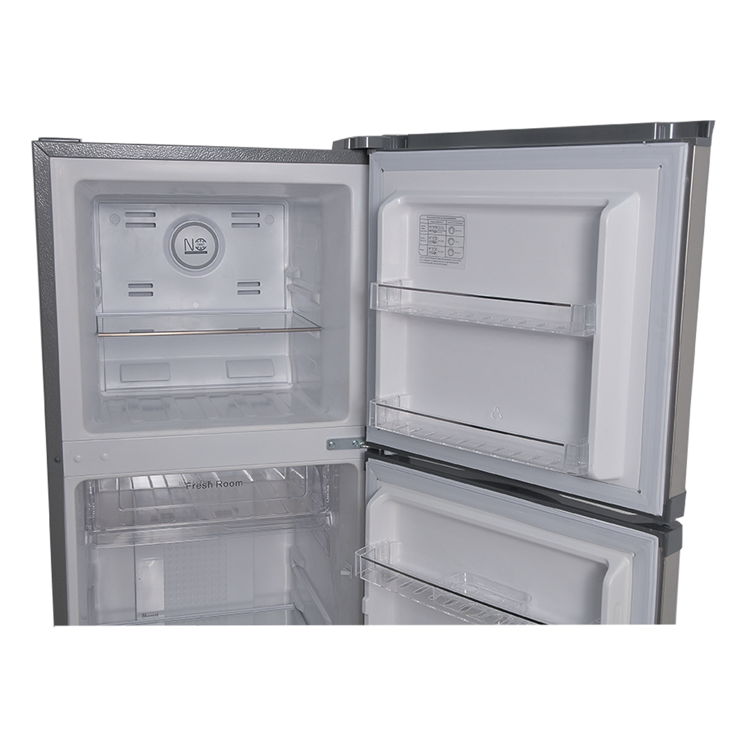 Nevera 2 puertas S/E 248 litros acero SJ Electronics