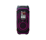 Corneta recargable 8" x2 tf/usb/pant. Led 80w/100w Sj Electronics