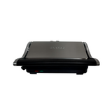 Sandwichera panini grill 1000 W plata y negro Sankey