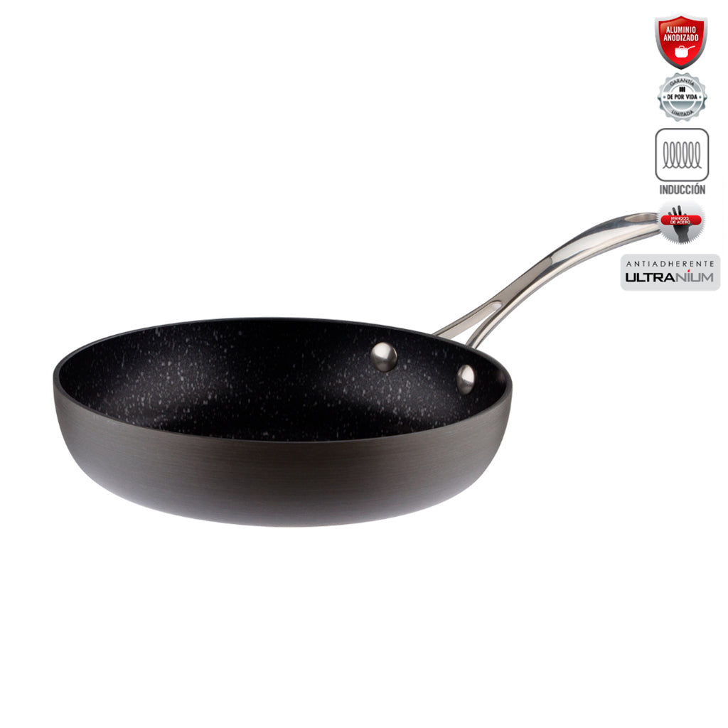 Sartén gourmet anodizado Magefesa