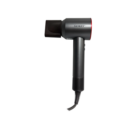 Secador de cabello sin aspas 3 temperaturas 1200W Rojo Sankey