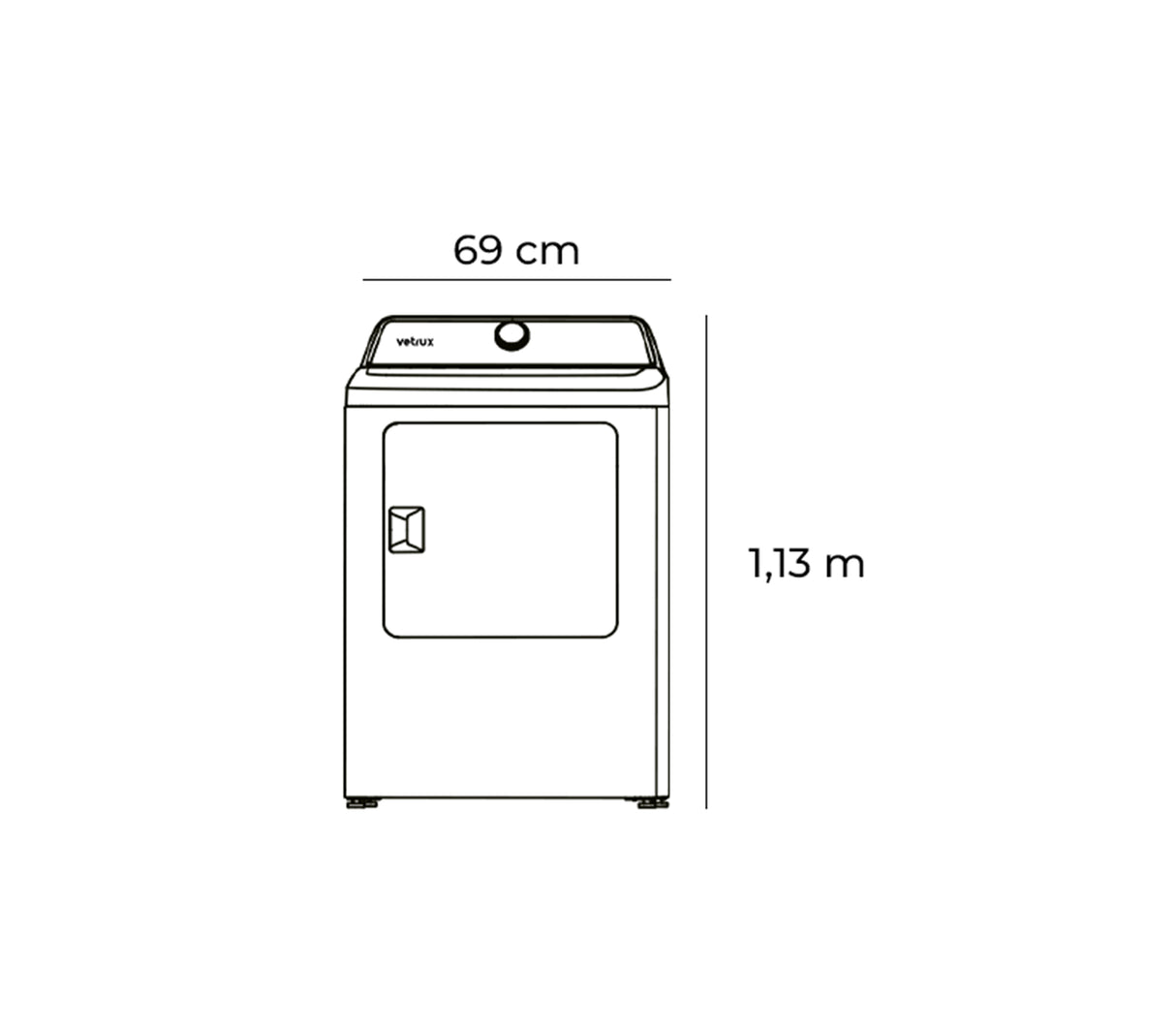Secadora Seka 22 Pro 120V-240V Vetrux