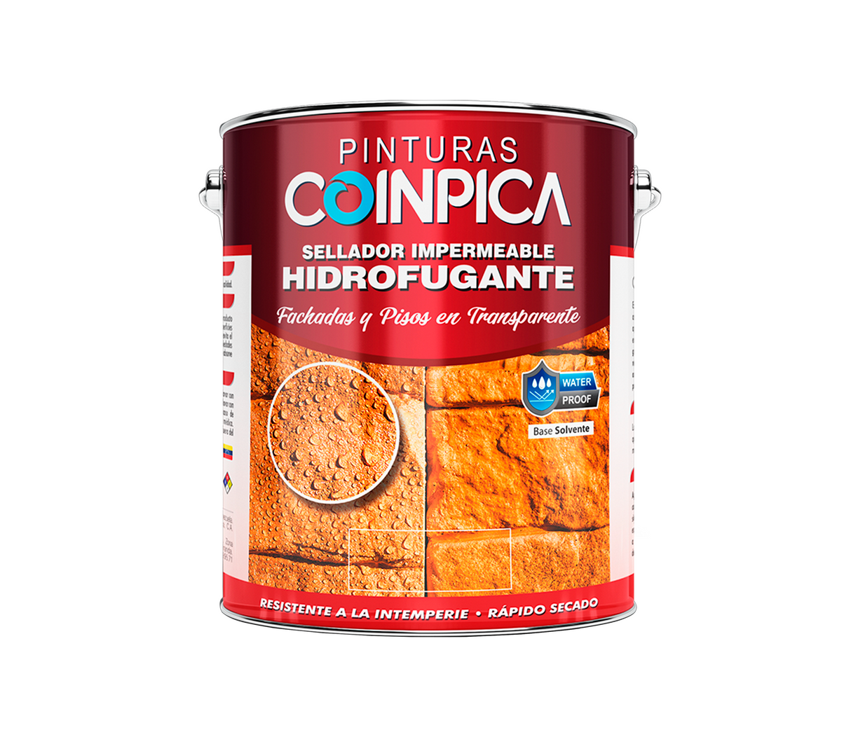 Sellador impermeable hidrofugante transparente galón Coinpica