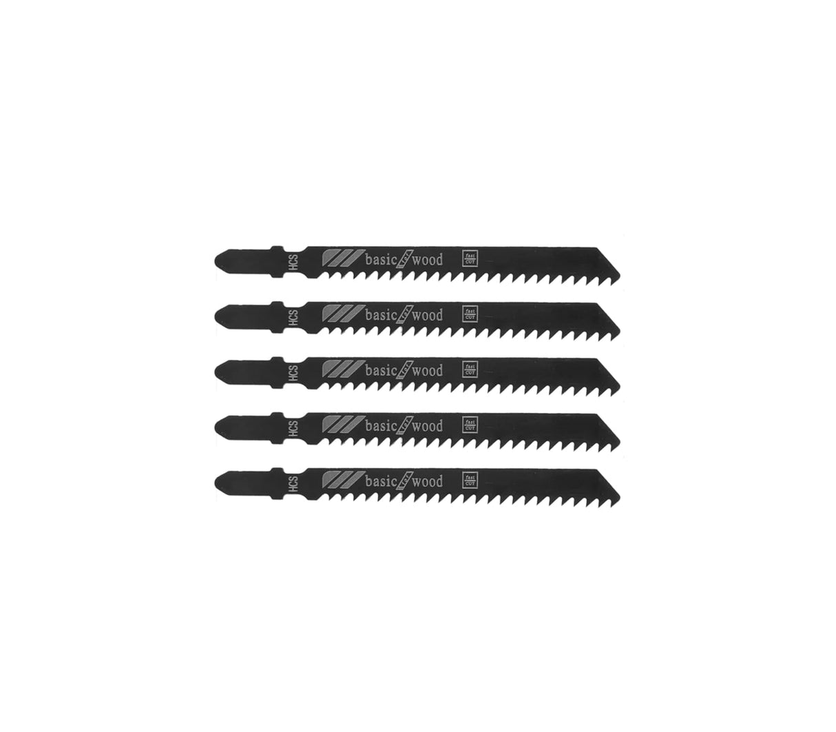 Set de hoja para segueta para caladora 5 piezas Jadever
