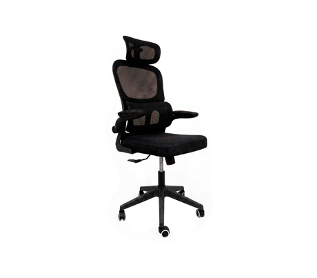 Silla ejecutiva gerencial con malla y cabecero Powerfik