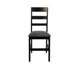 Silla para comedor victoria con tapizado Shenil gris Isabel