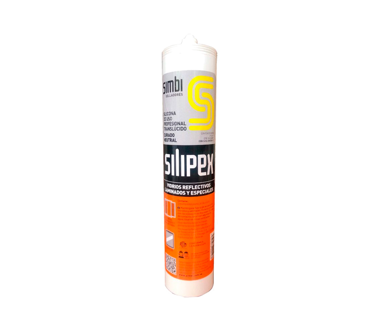 Sellador de Silicon Profesional Neutral Silipex