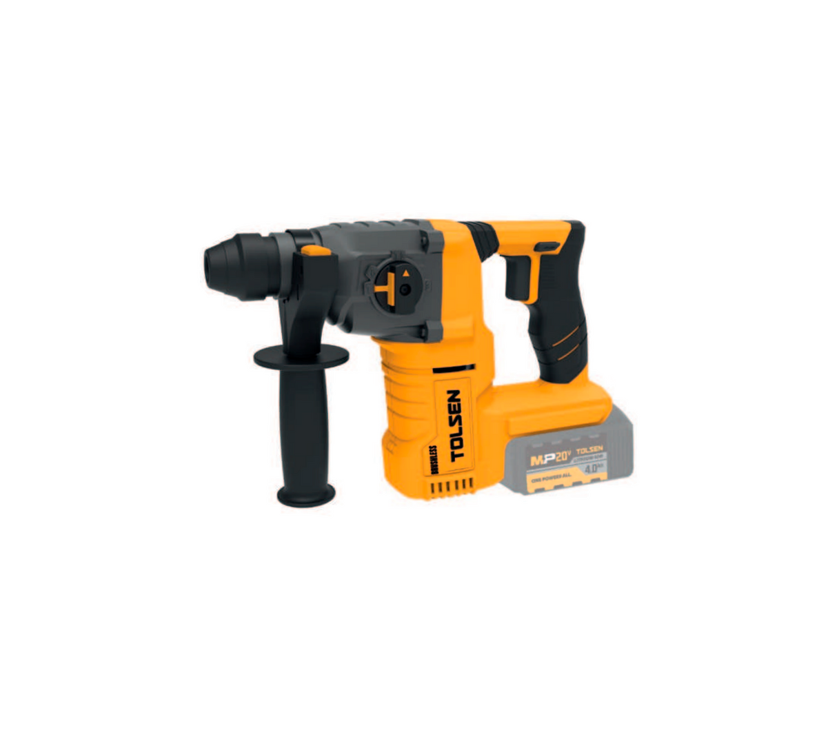 Taladro rotomartillo inalámbrico 3/8" 20V Tolsen