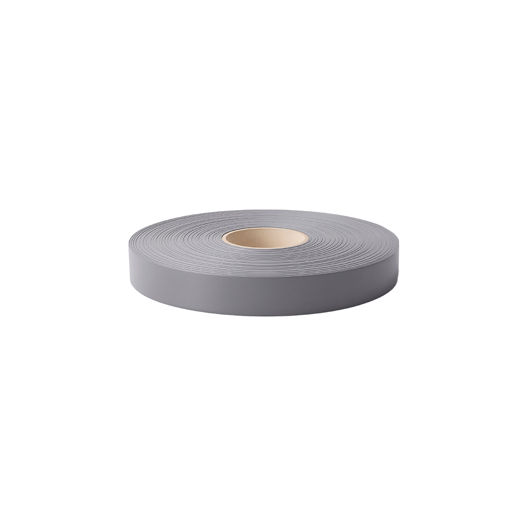 Rollo de tapacanto 22 mm x 1 mm x 100 m gris oscuro brillante Powerfik
