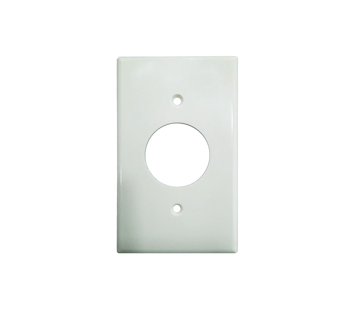 Tapa sencilla p/empotrar plástica blanco Lumistar