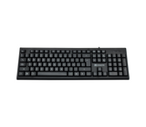 Teclado alámbrico USB 102 teclas ld-618 black Spidertec