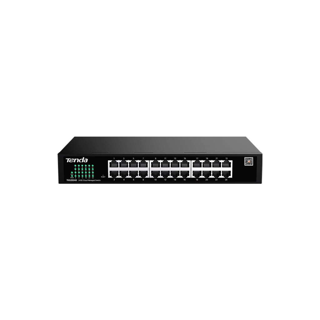 Switch ethernet 24 puertos CloudFi Tenda